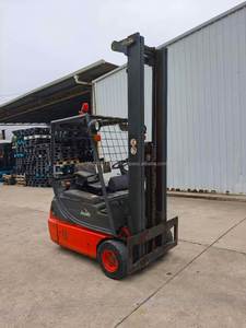 Germany Linde Forklift <b>Used</b> Imported Linde Electric 3 Tons 3m Powered <b>Pallet</b> Truck 4X4 Drive Engine - Product Image 6