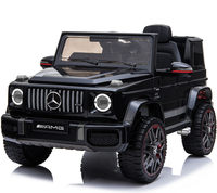 Voiture électrique pour enfants Mercedes G Wagon 12V à double moteur, sous licence officielle 2026, véhicule tout-terrain pour enfants, certifié CE, SUV