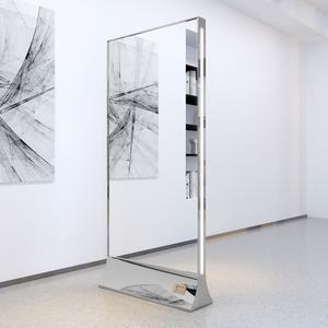 Miroir LED de salon populaire pour salons de coiffure, salons de beauté, tendance simple et élégante, écran tactile, lumière élégante - Product Image 5