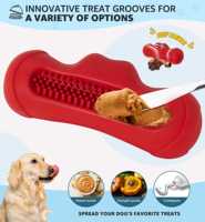 Jouet interactif personnalisable en coton et sisal pour chien, à alimentation lente, durable, résistant aux fuites, pour l'entraînement et le soulagement de l'ennui, avec couineur