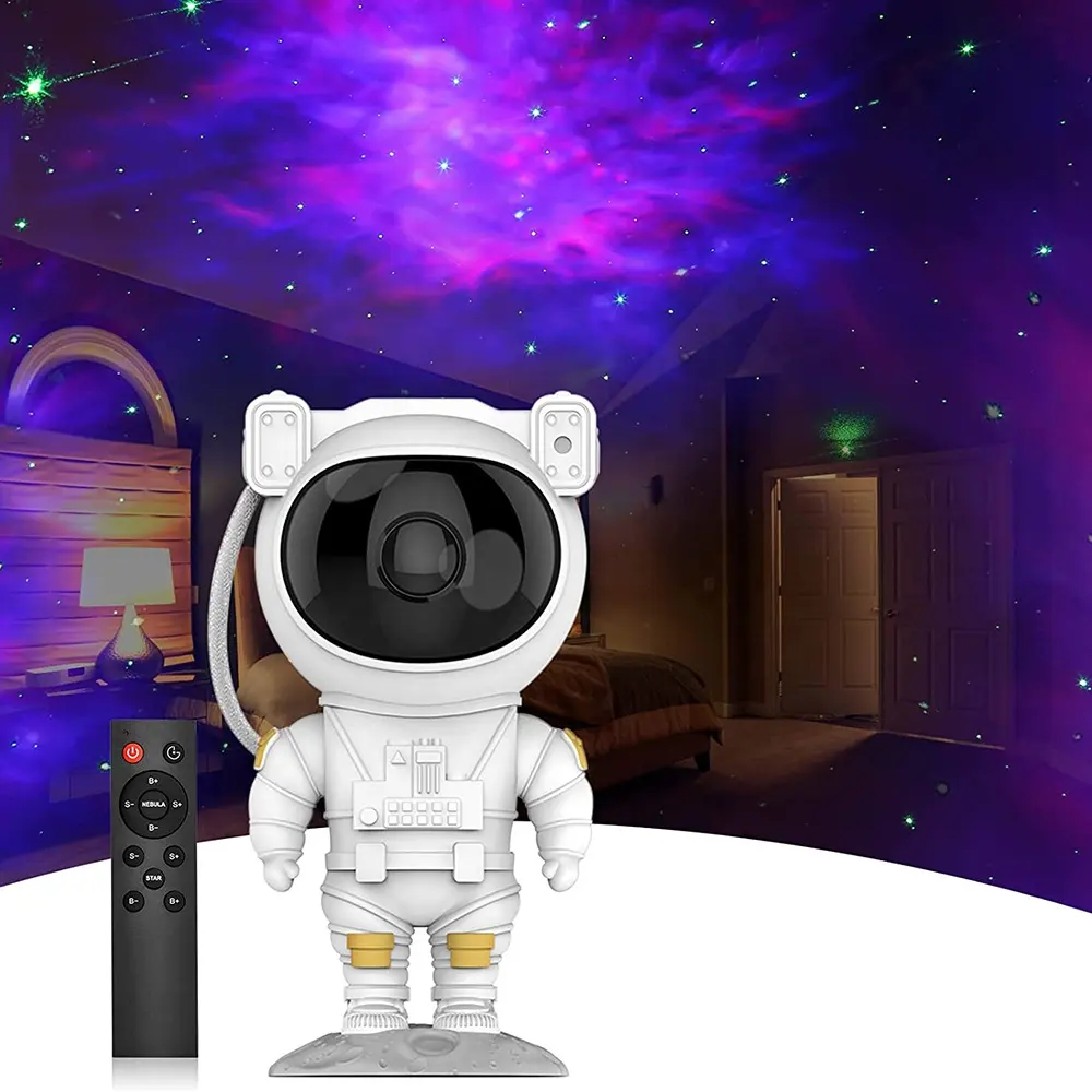 Galaxy Starry Sky Kids Led Night Light Moon Astronaut Star Projector Lamp Astro Projector