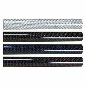 Трубка T300 3K 200 г матовый углерод с покрытием из углеродного волокна труба диаметром 20,4 мм Толщина <span class=keywords><strong>1</strong></span>,<span class=keywords><strong>2</strong></span> мм длина <span class=keywords><strong>1</strong></span> м черный тканый - Product Image 5