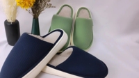 Zapatillas de interior para mujer, cálidas y cómodas, con parte superior de felpa suave, entresuela de espuma y suela exterior de EVA, transpirables, de color liso, para invierno y primavera.