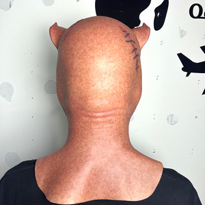 <span class=keywords><strong>Masque</strong></span> de <span class=keywords><strong>cochon</strong></span> effrayant pour fête d'Halloween, accessoires de costume de film d'<span class=keywords><strong>horreur</strong></span>, <span class=keywords><strong>masque</strong></span> réaliste en silicone en forme de visage de <span class=keywords><strong>cochon</strong></span> - Product Image 6