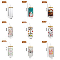 Verres à boire sans BPA de 20 oz - 8 verres avec couvercles en bambou et pailles, compatibles lave-vaisselle