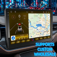 Radio para Auto con Pantalla de 10 Pulgadas, GPS, Amplificador DSP, Transmisor FM, Reproductor de CD, Android 13 5G 2K, Reproductor MP4/YouTube/MP5, Cámara de Reversa