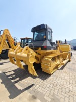 Nouveau bulldozer sur chenilles hydraulique de 17 tonnes SD16 avec moteur de 120 kW, faible consommation de carburant pour les travaux de terrassement