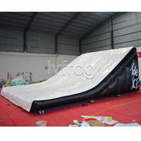 Airbag gonflable de haute qualité rampe d'atterrissage Freestyle saut à vélo Sports extrêmes Slopestyle coussin gonflable d'airbag de saut