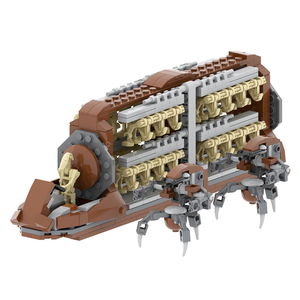 Ensemble de construction de vaisseaux d'attaque de plâneurs de combat de l'armée clone avec 32 soldats de combat, jouets de construction de porte-troupes, cadeau pour les fans de Star Wars - Product Image 3
