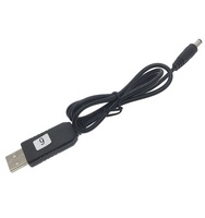 Chargeur d'alimentation 1 m, 5.5x2.1mm, avec câble USB, 5V DC à 12V, haute qualité, pour Modem de routeur wi-fi, livraison gratuite