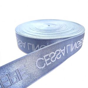 Custom Woven Jacquard Elastic Bands Embroidered Boxer Shorts <b>Webbing</b> - Product Image 4