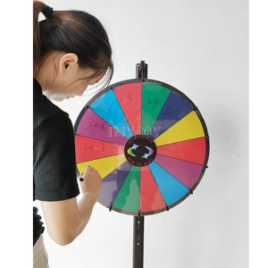 24s personalizza fortune carnival award table lucky draw spin prize <span class=keywords><strong>the</strong></span> wheel arcade games con supporto - Product Image 3