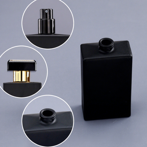 Botella de Spray de Vidrio Premium de Alta Calidad en Oferta, Botella de <span class=keywords><strong>Perfume</strong></span> Vacía Cuadrada de 100 ml/30 ml/50 ml con Pulverizador y Embalaje en Caja - Product Image 3