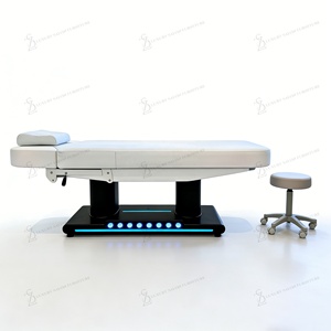 전문가용 전동 4모터 미용 진료 의자 스파 마사지 속눈썹 테이블 미용 페이셜 베드 - Product Image 4