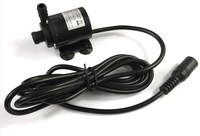 Pompe à eau centrifuge miniature micro DC sans balais résistante aux hautes températures JT-160A 6V 12V OEM personnalisée en plastique