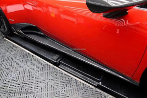 Nouveau kit carrosserie en fibre de carbone de haute qualité pour Hurricane LP610/LP580, style MSY amélioré, avec lèvre avant, diffuseur et aileron latéral - Product Image 4