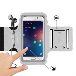 ปลอกแขนใส่โทรศัพท์สำหรับเล่นกีฬายิมวิ่งจ๊อกกิ้งเคสโทรศัพท์มือถือใช้ได้ทุกประเภท - Product Image 1