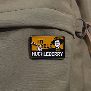 أنا دبوس المينا Huckleberry الخاص بك ، بروش رعاة البقر خمر ، هدية المجوهرات للأصدقاء والأطفال بالجملة - Product Image 3