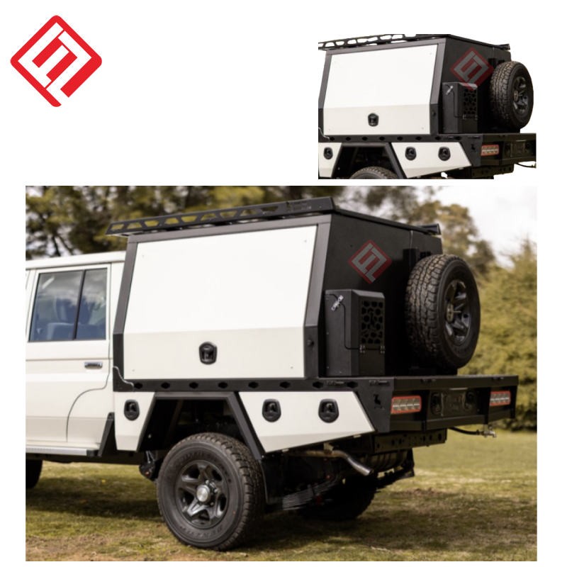 Dual Cab Ute Tray Aluminum Canopy
