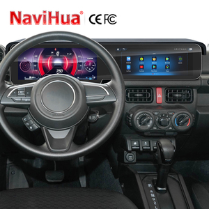 Navihua - Nuevo Sistema de Audio para Auto con Pantalla Dual Android, Carplay, Android Auto y Panel de Instrumentos LCD para Suzuki Jimny JB74 - Product Image 3