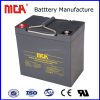 12V 33Ah Wiederaufladbare Blei-Säure-Gel-Batterie 396Wh Solar-Speicher UPS für Haus & Beleuchtung Golfcarts Elektrowerkzeuge Boote Spielzeug