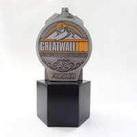 Trofeo de alta calidad personalizado de metal, de madera, plata, para tenis de mesa, con su logotipo, trofeo deportivo
