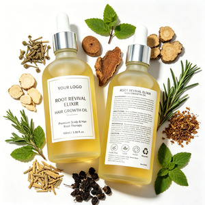 Aceite para el Crecimiento del Cabello con Romero y Menta, Marca Privada, Tratamiento Orgánico para el Cuero Cabelludo, Suero Terapéutico, Venta al Por Mayor - Product Image 4