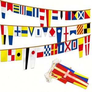 Bandera Náutica Internacional de Alta Calidad de Nailon para Exteriores, Resistente a los Rayos UV, con Código Naval, Diseño Personalizado - Product Image 4