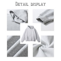 Ensemble de Survêtement Personnalisé pour Hommes, Hoodie Oversize avec Impression de Logo, Sweat à Capuche Vierge Grande Taille Unisexe 100 % Coton, Survêtement de Jogging pour Hommes