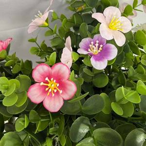 Roses artificielles en soie de haute qualité, <span class=keywords><strong>petites</strong></span> <span class=keywords><strong>compositions</strong></span> <span class=keywords><strong>florales</strong></span> perlées pour table d'intérieur, multicolores, personnalisables pour la rentrée scolaire - Product Image 5