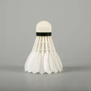 Hot Sell 78 Speed Lingmei 80 Birdies Super White Class A Goose Feather Badminton Shuttlecock For Tournment