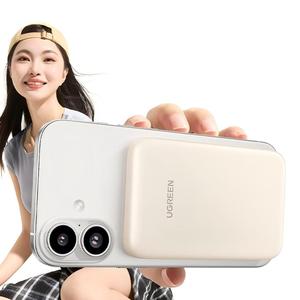 UGREEN PB561 พาวเวอร์แบงค์แม่เหล็กไร้สาย 10000mAh รองรับการชาร์จเร็ว PD แบตเตอรี่สำรองแบบพกพาสำหรับโทรศัพท์มือถือ - Product Image 2