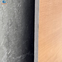 Carreaux de sol en porcelaine à grain de bois mat 600x600mm, antidérapants, imperméables, panneaux muraux intérieurs en pierre, travertin doux