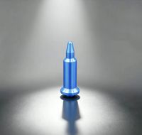 Pin de Centrado de Cerámica Industrial de ZrO2 Azul de Vanguardia para Soldadura por Resistencia de Alta Resistencia y Montaje de Carrocerías Automotrices