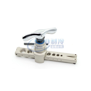 Herramienta abocinadora de tuberías de cobre VOLUS-TEK VFT-908B, abrazadera de 9 mm, acero aleado de grado industrial, abocinador y escariador manual - Product Image 4