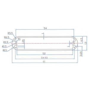 EBM Sandblasted Aluminum Alloy 6063 Junction Box with IP54 Protection Customizable <b>Enclosure</b> for Electronic Projects - Product Image 3