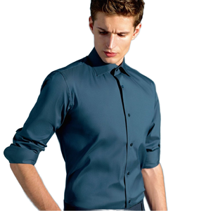 <span class=keywords><strong>Camisa</strong></span> de estilo clásico para hombre, tela importada italiana de alta calidad, <span class=keywords><strong>cuello</strong></span> rígido, <span class=keywords><strong>traje</strong></span> de caballero, Interior con personalización de alta gama - Product Image 1