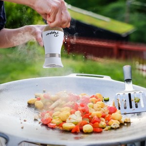 Vente en gros de salières et poivrières en verre personnalisées de haute qualité, 120 ml, en acier inoxydable, pour cadeaux, cuisine - Product Image 6