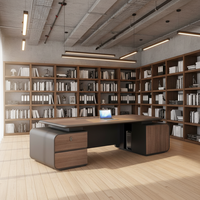 Meubles de bureau, bureau de direction de luxe, bureau de patron, bureau administratif