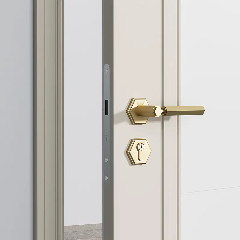 लकड़ी के दरवाजे अच्छी गुणवत्ता वाले शीर्ष निर्माता कस्टम उच्च गुणवत्ता वाले बेडरूम दरवाजा j027