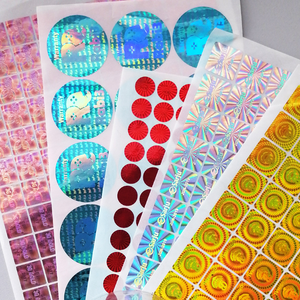 Custom 3D Dynamic Effect Hologram Stickers Security <span class=keywords><strong>Laser</strong></span> Labels para Anti-Counterfeit & Brand Protection - Product Image 3