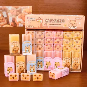Borrador de Goma con Diseño de Capibara, para Estudiantes, Papelería Escolar, Estilo Oficina, Tipo Sándwich - Product Image 2