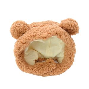 Beautiful Pet <b>Plush</b> Bear Headband For <b>Cats</b> And Dogs Winter Warm Pet Hat Comfortable Funny Style - Product Image 4