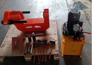 Pressa Idraulica per Catene di Escavatori con Macchina Pressa Manuale ed Elettrica da 150 Tonnellate per Perni di Cingoli - Product Image 6