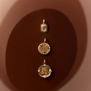 Colgantes DIY de Piedras Preciosas para Collar: Lapislázuli, Malaquita, Ojo de Tigre, Cristal Transparente, Ovalados, Redondos, Rectangulares, Joyería Fina - Product Image 4