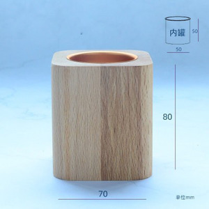 Chậu cây gỗ thân thiện với môi trường, in logo tùy chỉnh, bán buôn, dành cho cây mọng nước, trang trí trong nhà - Product Image 4