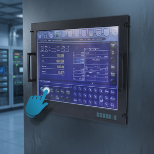 Écran tactile multipoint projeté de qualité industrielle pour montage sur panneau PLC, 12V, Intel I7, métal + ABS, 26kW, stock Highness, 256 Go - Product Image 3