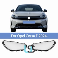 Nouvelle lentille de phare transparente en PC pour Opel Corsa F 2024 - Remplacement automobile de haute qualité