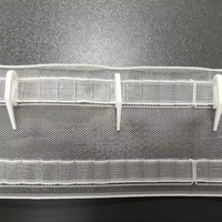 Glissières et crochets modernes en POM écologique pour tringles à rideaux, avec crochets muraux décoratifs, 1000 pièces/sac