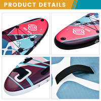 See Sea Dropshipping OEM SUP CE BSCI Planche à pagaie gonflable tout rond Planche de surf Sports nautiques Point de chute